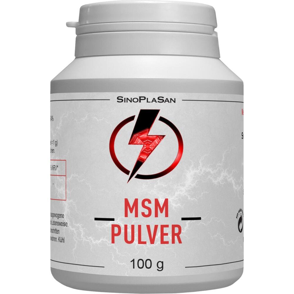 SinoPlaSan MSM Pulver 100 g Pulver