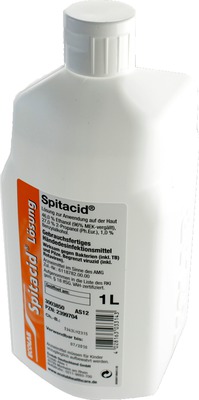 SPITACID Händedesinfektion Spenderflasche 1 l Lösung
