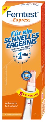 FEMTEST Express Schwangerschaftstest 1 St Test