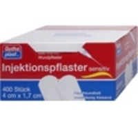 GOTHAPLAST Injektionspfl.sensitiv 1,7x4 cm 400 St Pflaster
