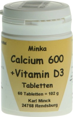 CALCIUM 600 mg+D3 Tabletten 60 St Tabletten