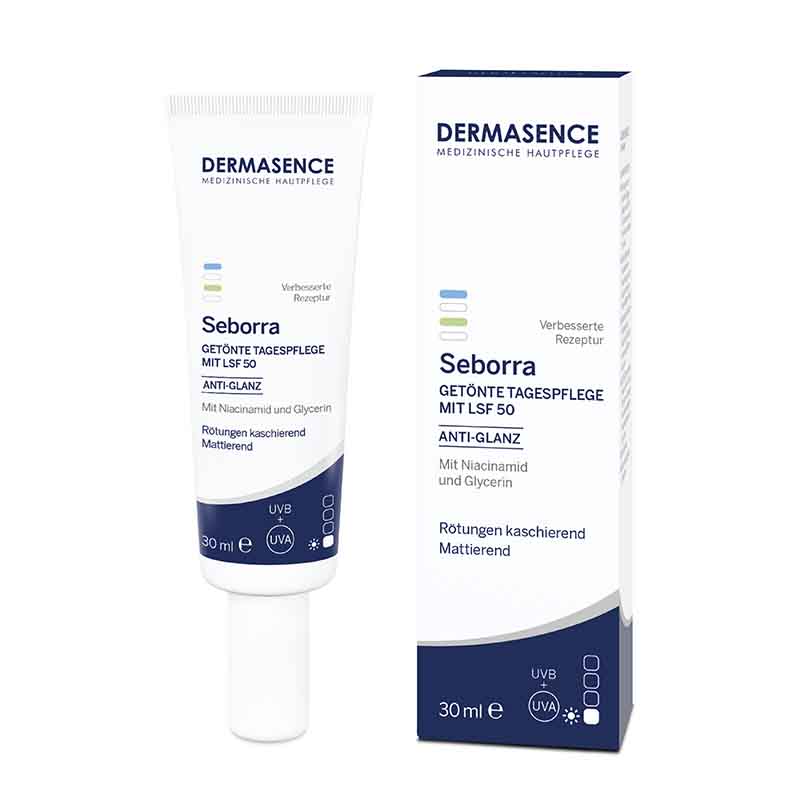 DERMASENCE Seborra GETÖNTE TAGESPFLEGE MIT LSF 50 30 ml Creme