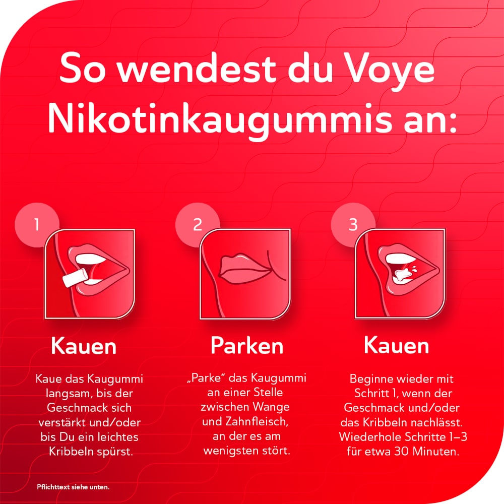 voye 2mg 96 St Kaugummi