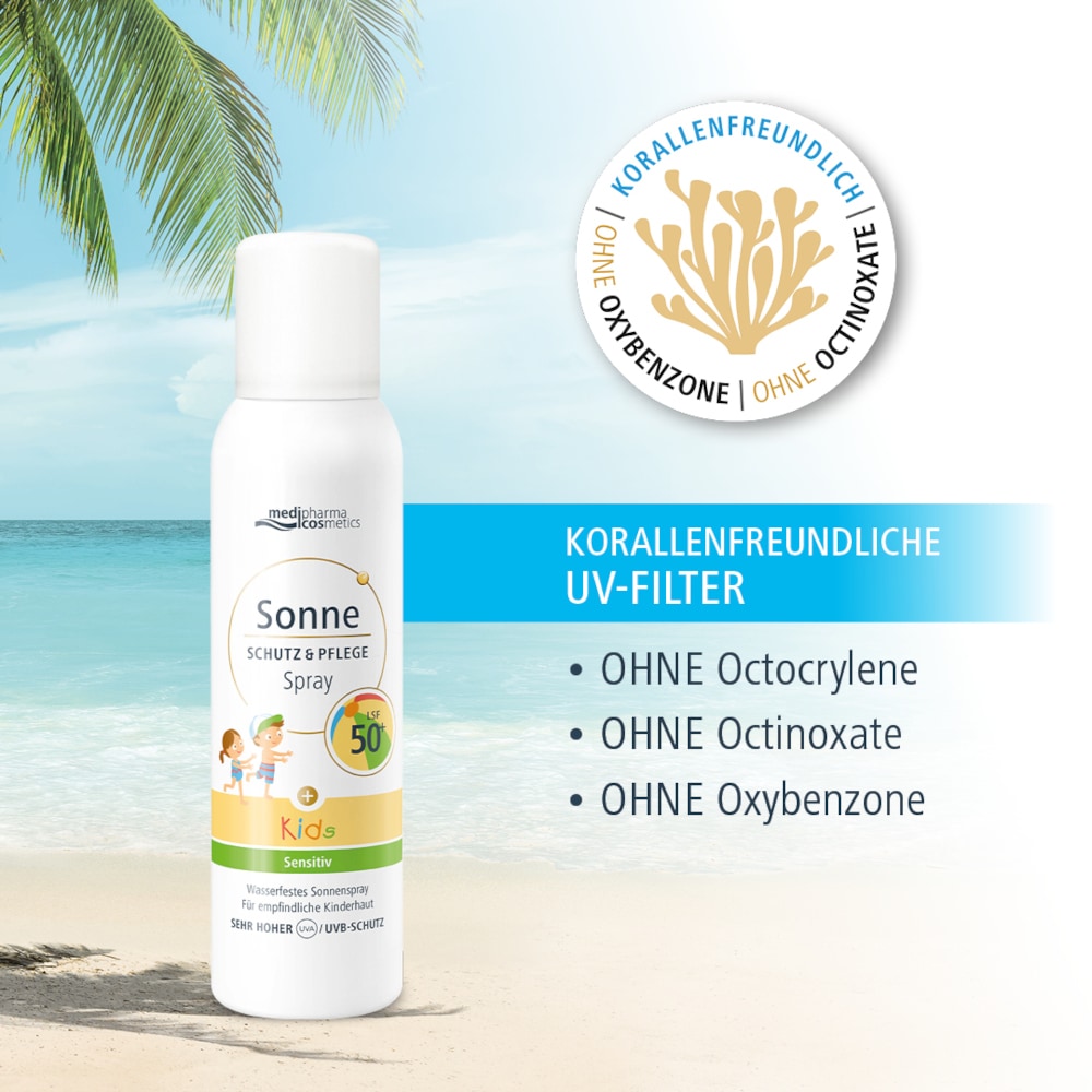 medipharma cosmetics Sonne SCHUTZ & PFLEGE Kids LSF 50+ Aerosol-Spray 150 ml Spray