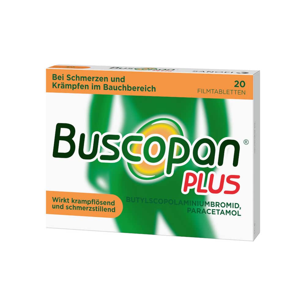 Buscopan PLUS 20 St Filmtabletten