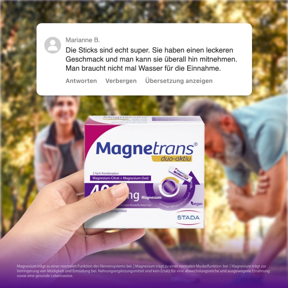 Magnetrans duo-aktiv 400 mg  50 St Granulat