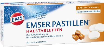EMSER PASTILLEN SALTED CARAMELL 30 St Lutschpastillen
