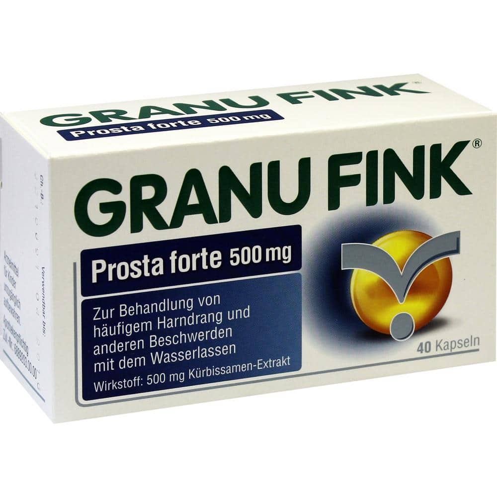 GRANU FINK Prosta forte 500mg 40 St Hartkapseln