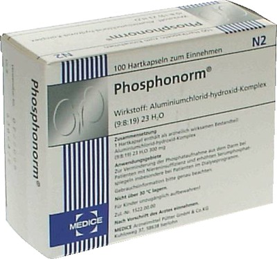 PHOSPHONORM Hartkapseln 1X100 St Hartkapseln