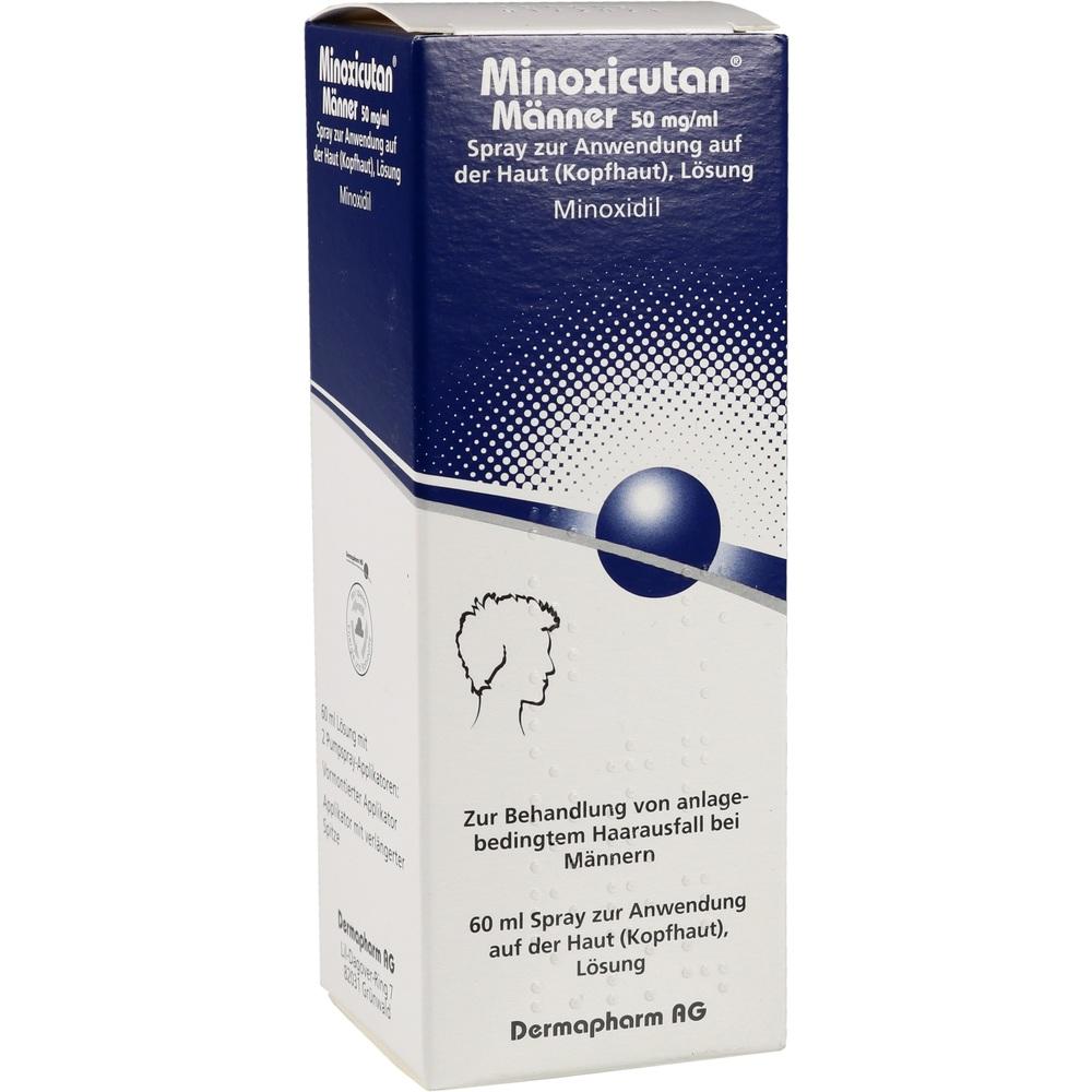 MINOXICUTAN Männer 50 mg/ml Spray 60 ml Lösung