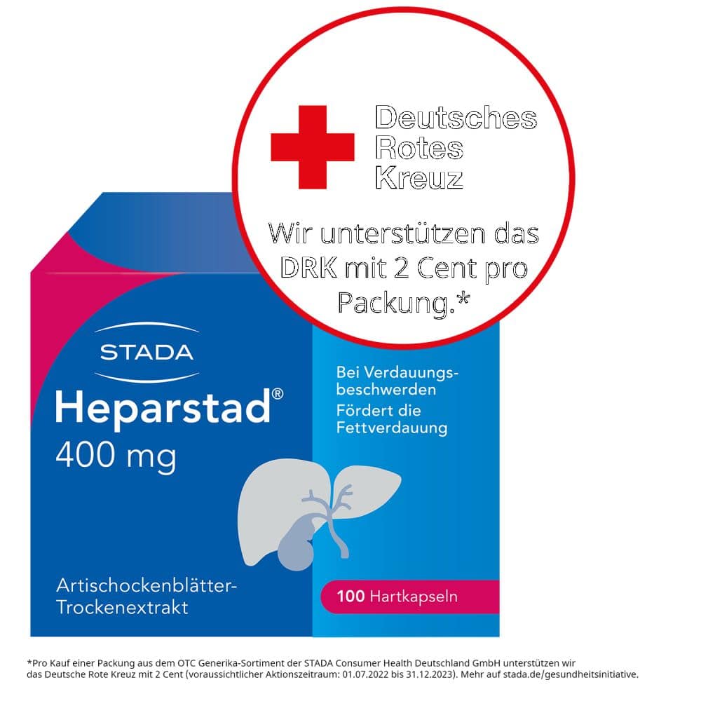 Heparstad 400mg 100 St Hartkapseln