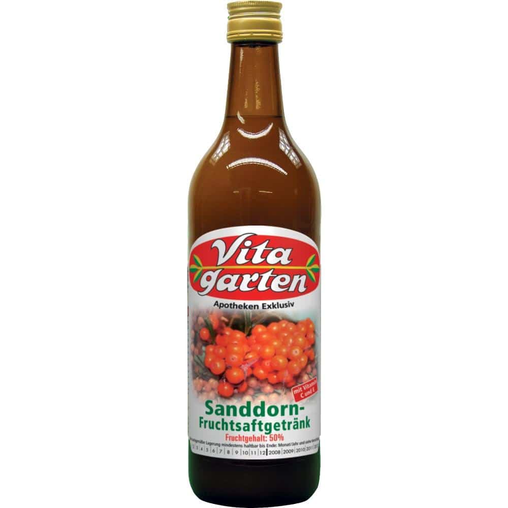 Vitagarten Sanddorn Fruchtsaftgetränk 750 ml Saft