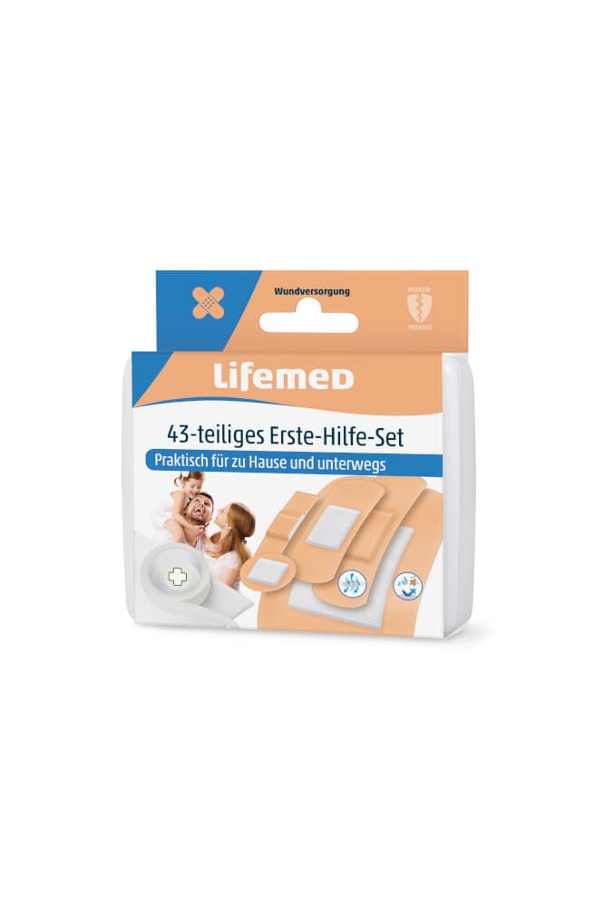 Lifemed Erste-Hilfe-Set 43-teilig 43 St Pflaster