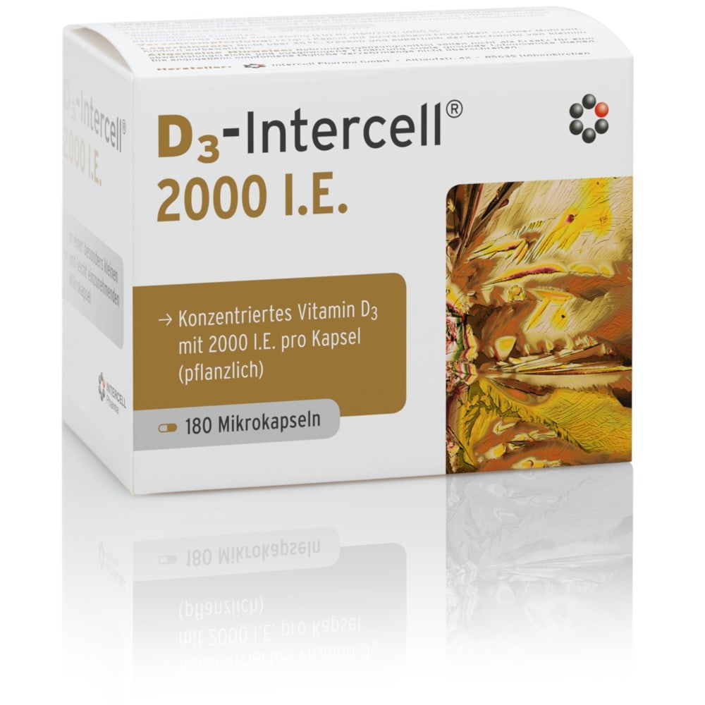 D3-INTERCELL 2.000 I.E. Kapseln 180 St Kapseln