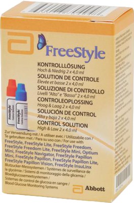 FREESTYLE Kontrolllösung 2 St Lösung