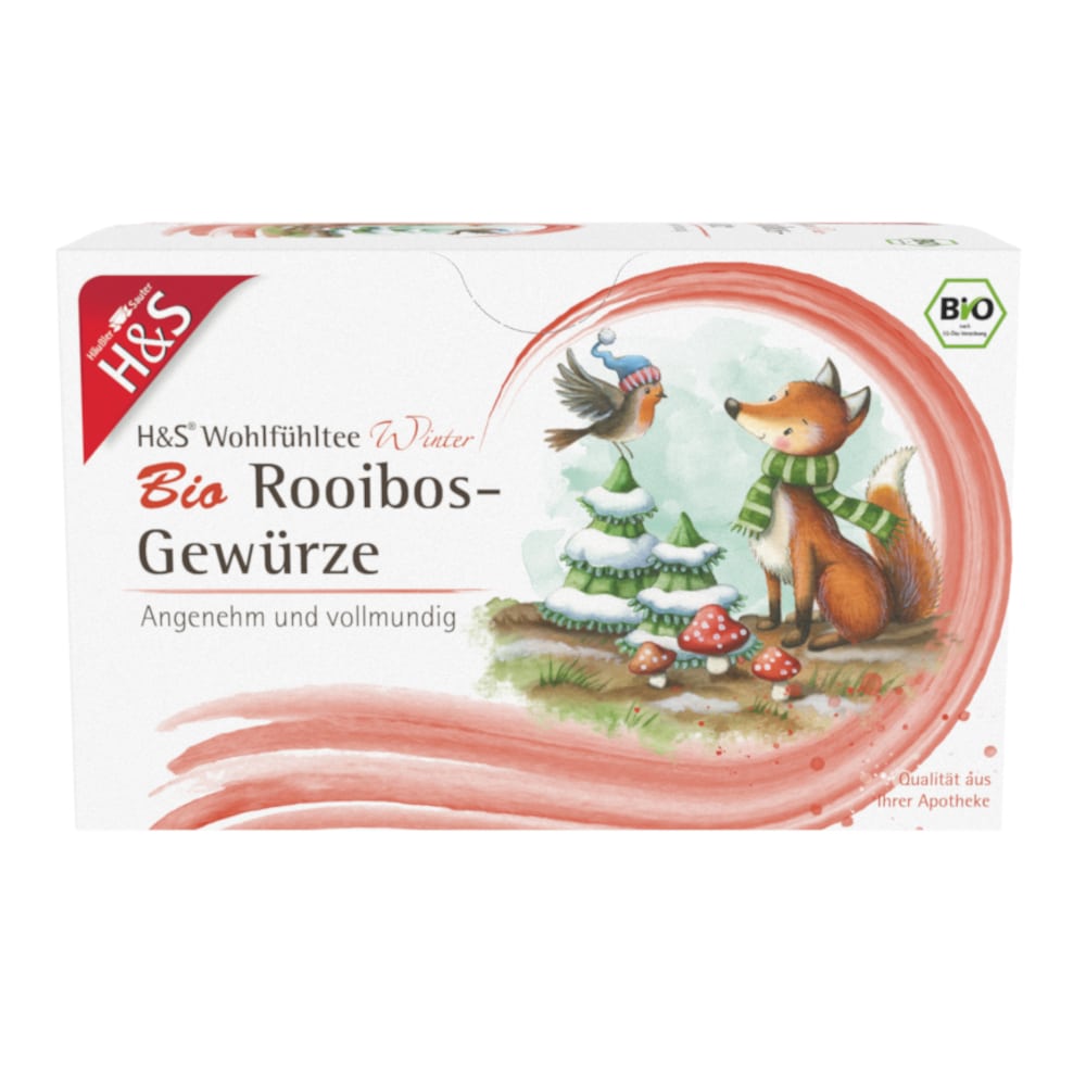H&S Wohlfühltee Wintertee Bio Rooibos 20X2.0 g Filterbeutel