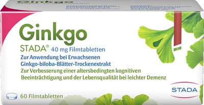 Ginkgo STADA 40mg 60 St Filmtabletten