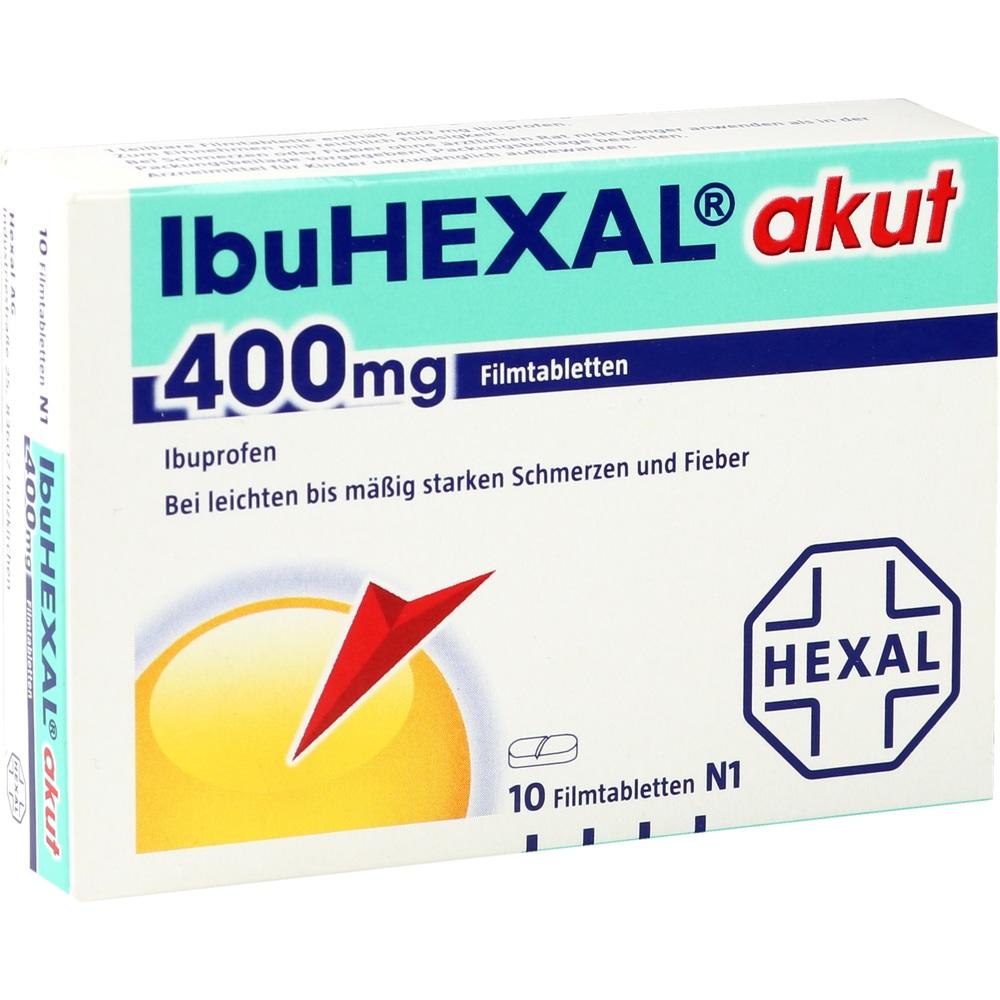 IbuHEXAL akut 400mg 10 St Filmtabletten