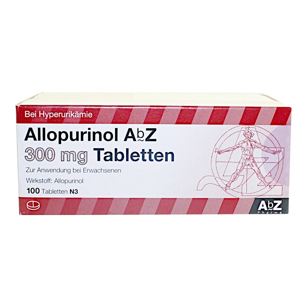 Allopurinol AbZ 300mg 100 St Tabletten