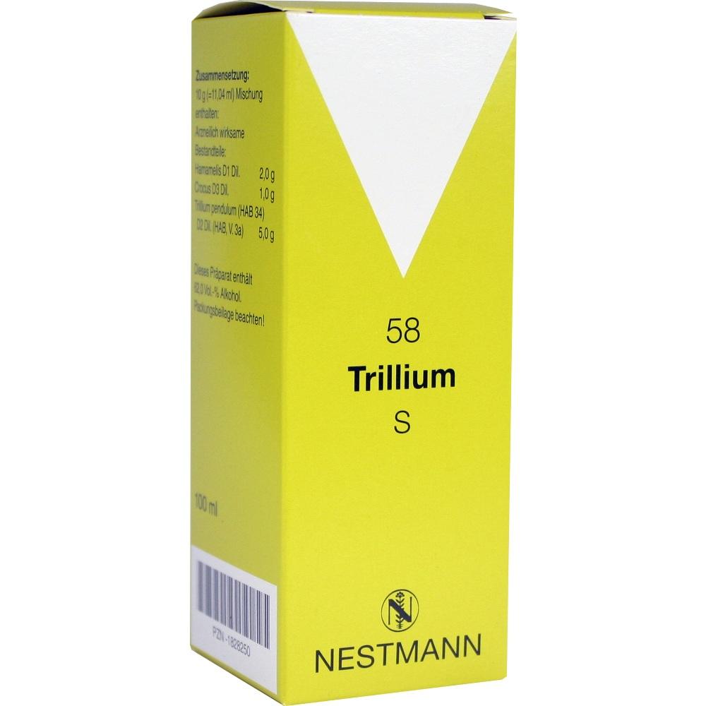 TRILLIUM S 58 Tropfen 100 ml Tropfen