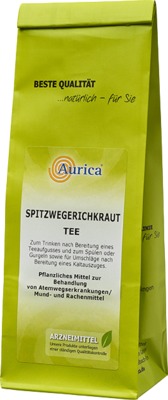 Spitzwegerichkraut-Tee Aurica 80 g Tee