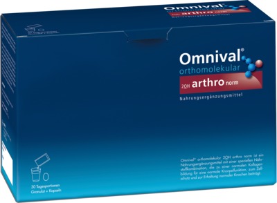 Omnival orthomolekular 20H arthro norm  1 Packung Kombipackung