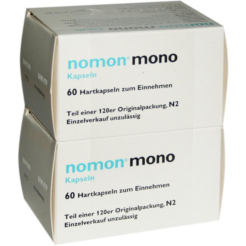 Nomon mono Hartkapseln 120 St Kapseln