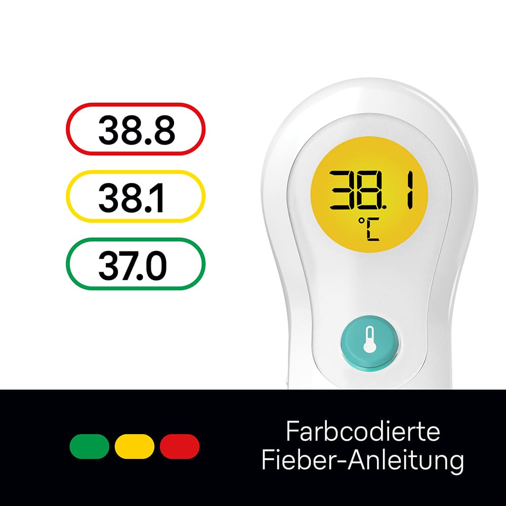 BRAUN No touch+touch Stirnthermometer 1 St