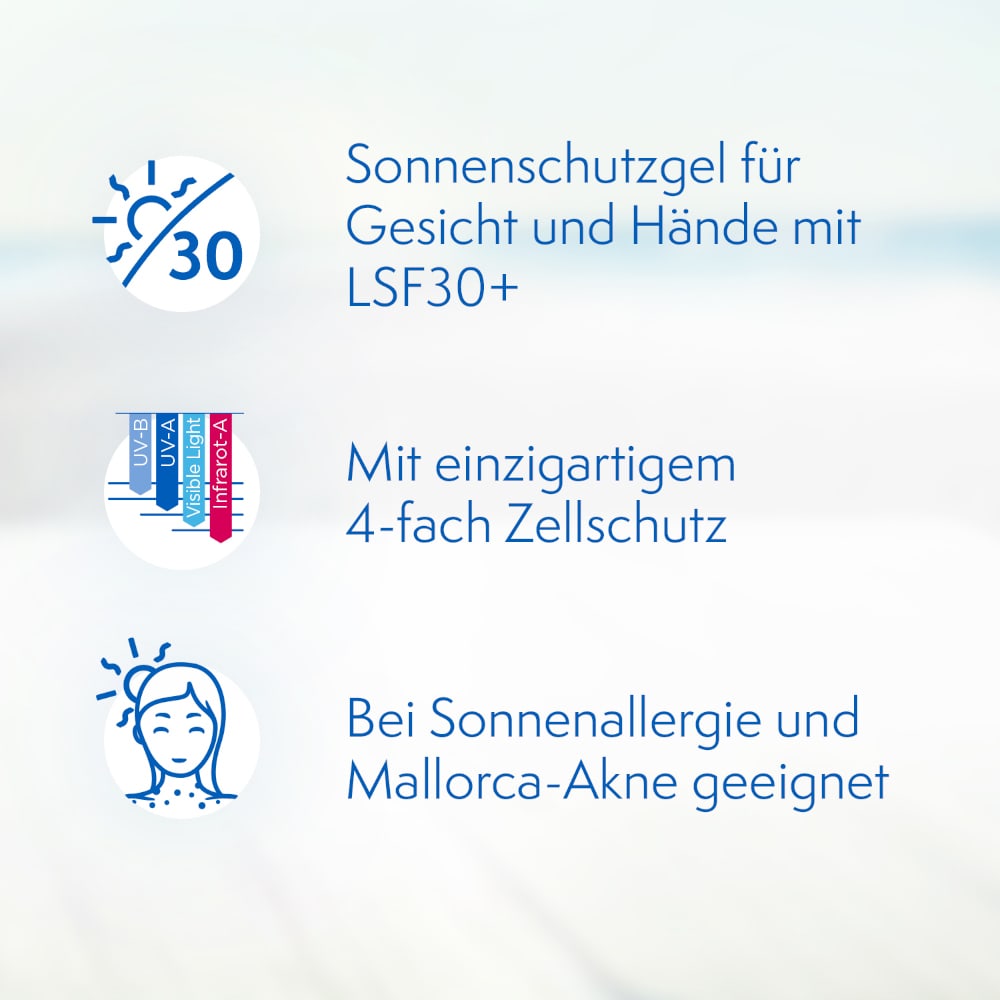 Ladival ALLERGISCHE HAUT LSF 30 SONNENSCHUTZ GEL GESICHT 50 ml Gel