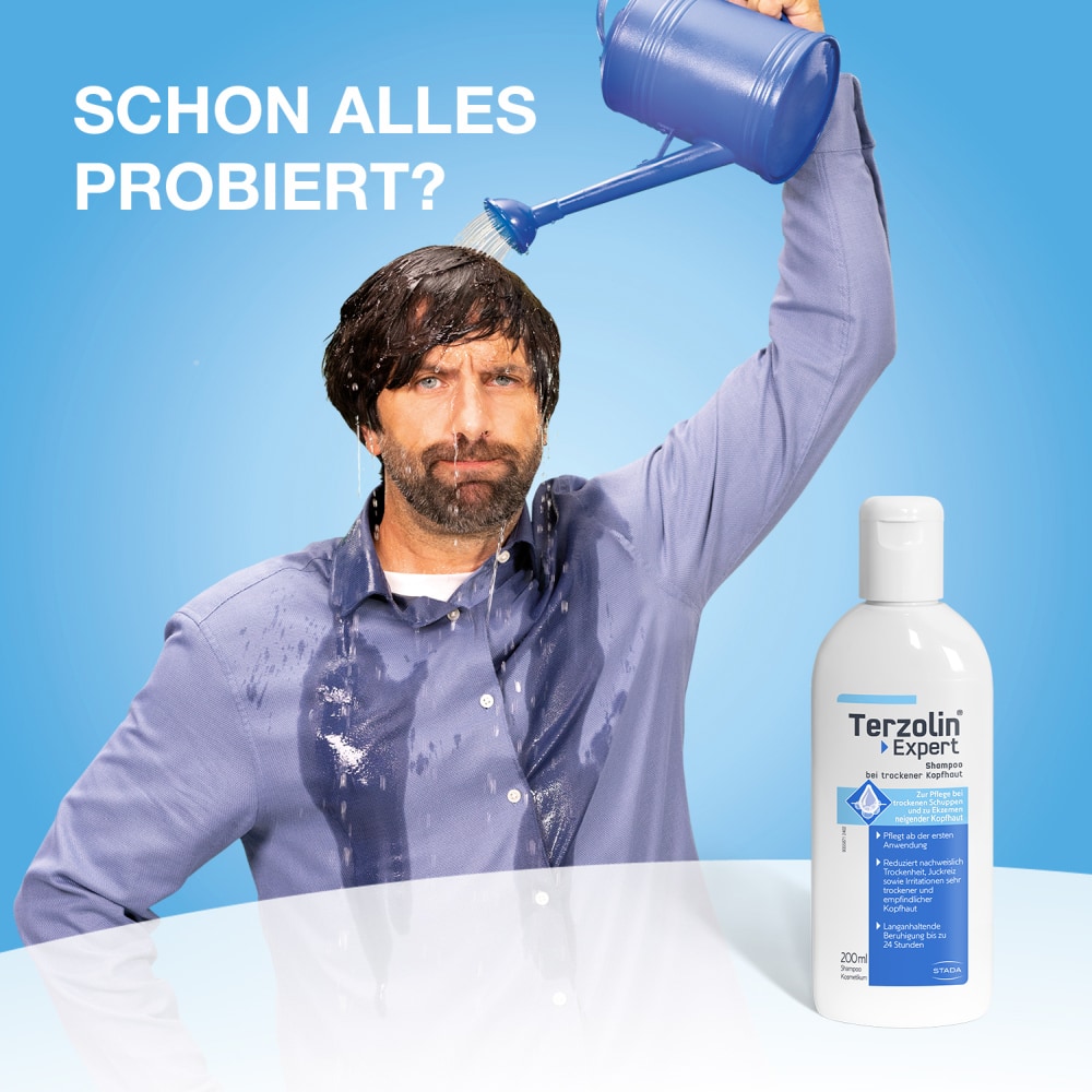 Terzolin Expert Schuppen-Shampoo bei trockener Kopfhaut 200 ml Shampoo