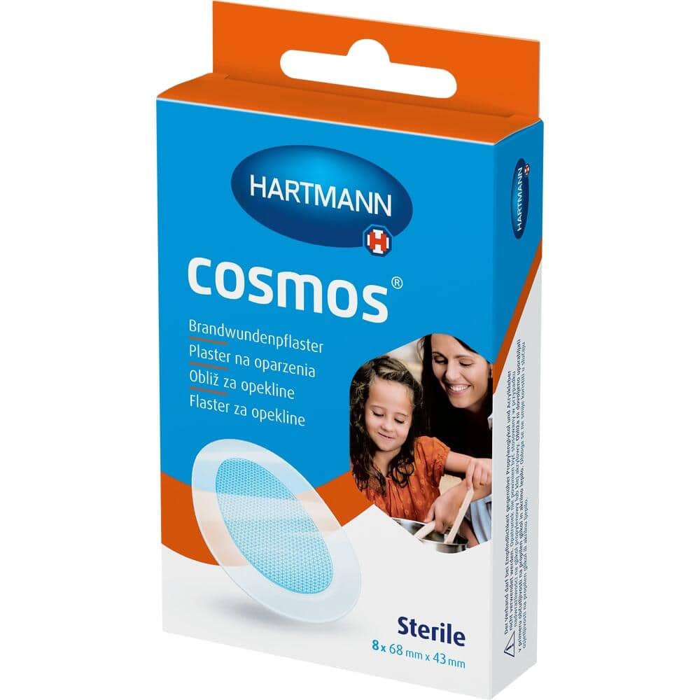 HARTMANN cosmos Brandwundenpflaster 8 St Pflaster