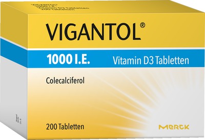 VIGANTOL 1.000 I.E. Vitamin D3 200 St Tabletten