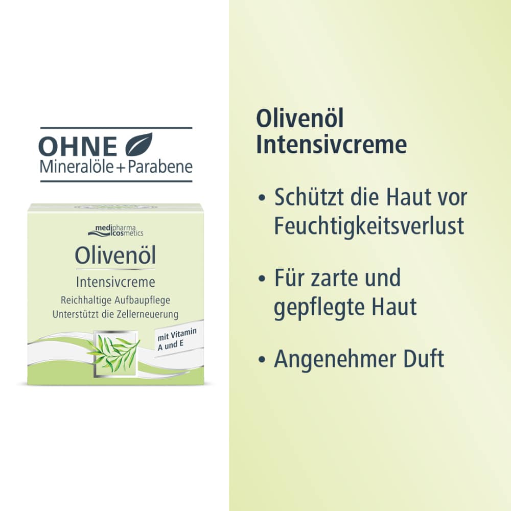 Olivenöl Intensivcreme Doppelpack 2X50 ml Creme