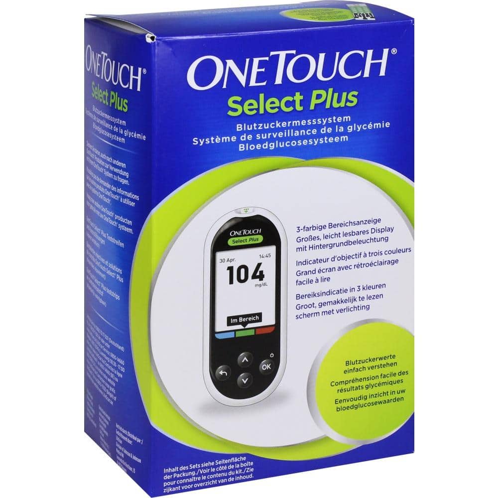 OneTouch Select Plus Blutzuckermesssystem mg/dl 1 St