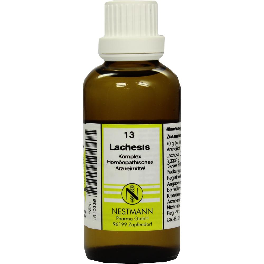 LACHESIS KOMPLEX Nr.13 Dilution 50 ml Dilution