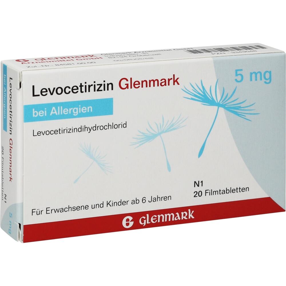 Levocetirizin Glenmark 20 St Filmtabletten