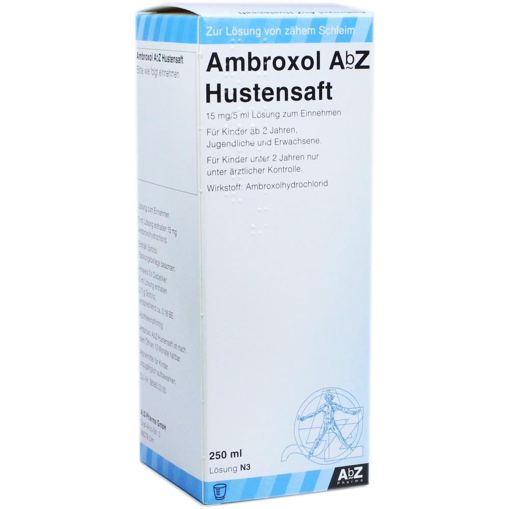 Ambroxol AbZ Hustensaft 250 ml Lösung zum Einnehmen