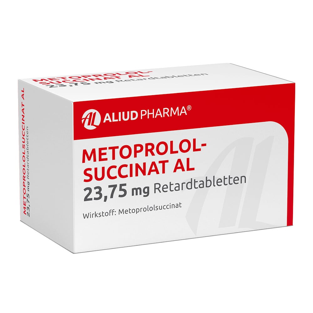 Metoprololsuccinat AL 23,75mg 100 St Retard-Tabletten