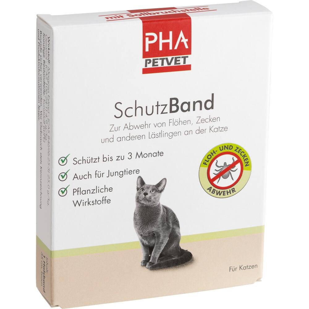 PHA SchutzBand für Katzen 1 St Halsband