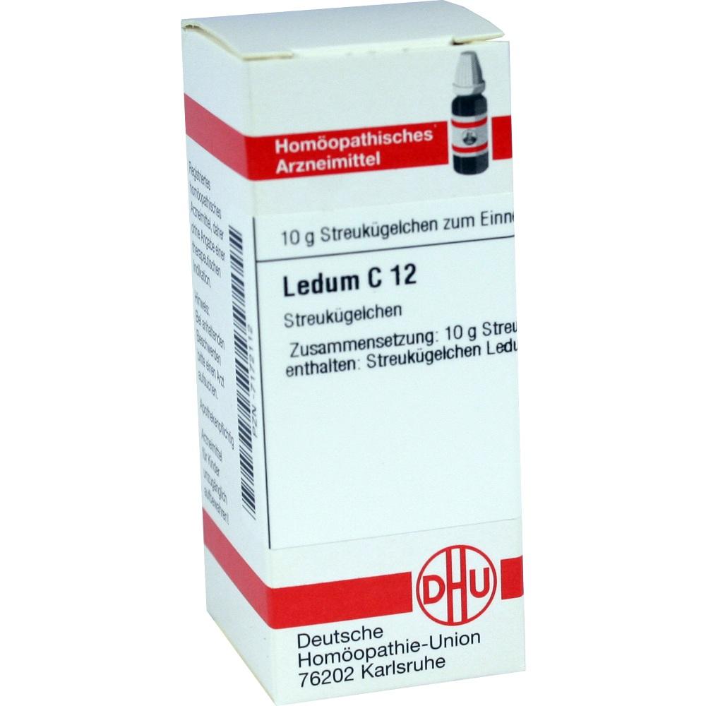 LEDUM C 12 Globuli 10 g Globuli