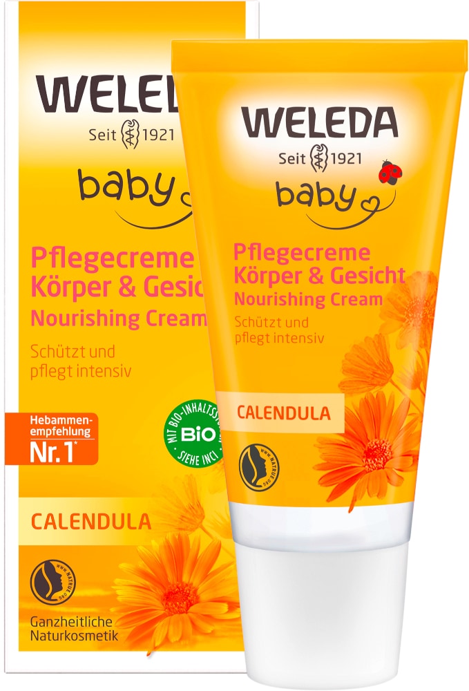 Weleda Baby Pflegecreme Calendula Körper & Gesicht 30 ml Creme