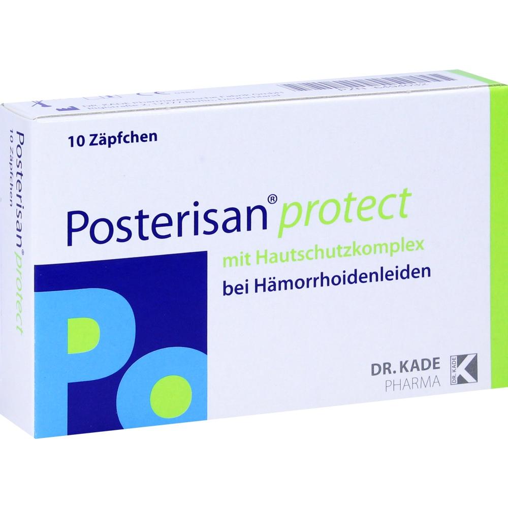 POSTERISAN protect Suppositorien 10 St Suppositorien