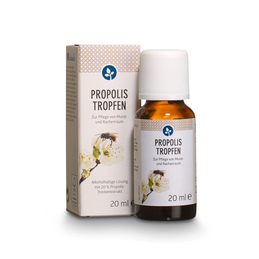 PROPOLIS TROPFEN zur Pflege von Mund- und Rachenraum 20 ml Tinktur