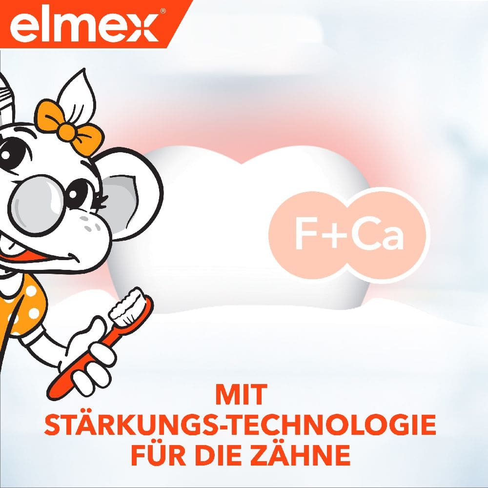 elmex Kinder-Zahnpasta KARIESSCHUTZ für Milchzähne 50 ml Zahnpasta