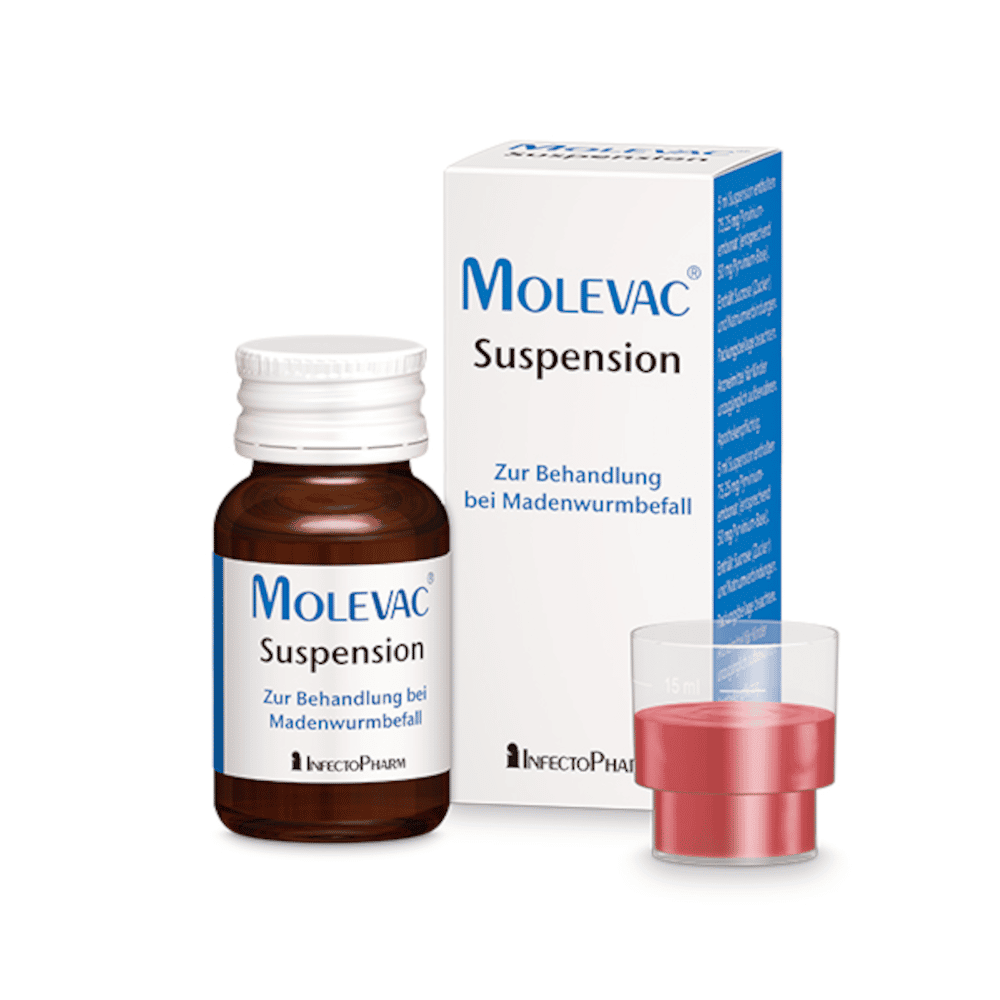 MOLEVAC Suspension  2X25 ml Suspension zum Einnehmen