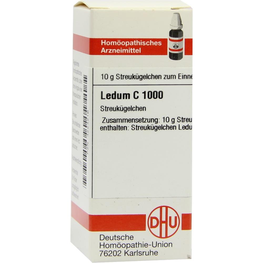 LEDUM C 1000 Globuli 10 g Globuli