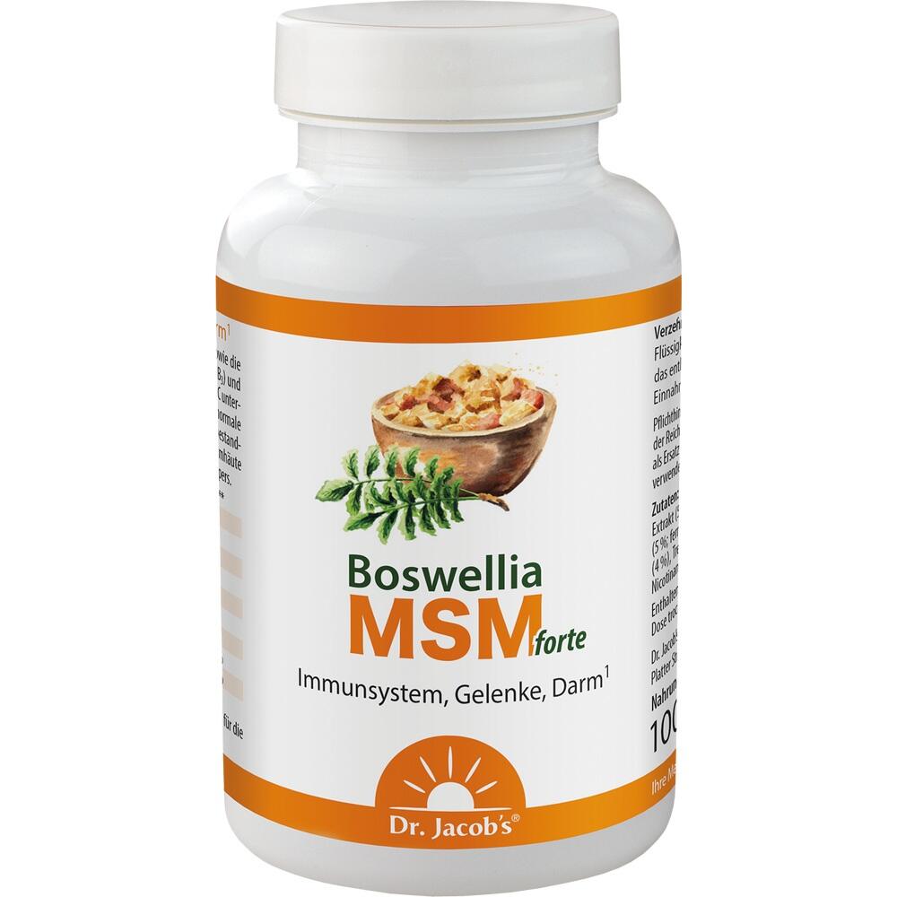 Dr. Jacob's Boswellia MSM forte Weihrauch Schwefel OPC