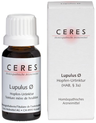 CERES Lupulus Urtinktur 20 ml Tropfen