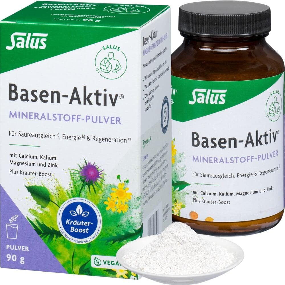 Salus Basen-Aktiv Kräuter Säureausgleich 90 g Pulver zur Herstellung einer Suspension zum Einnehmen