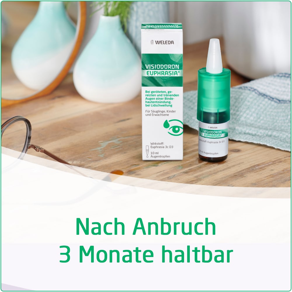 WELEDA VISIODORON EUPHRASIA 10 ml Augentropfen